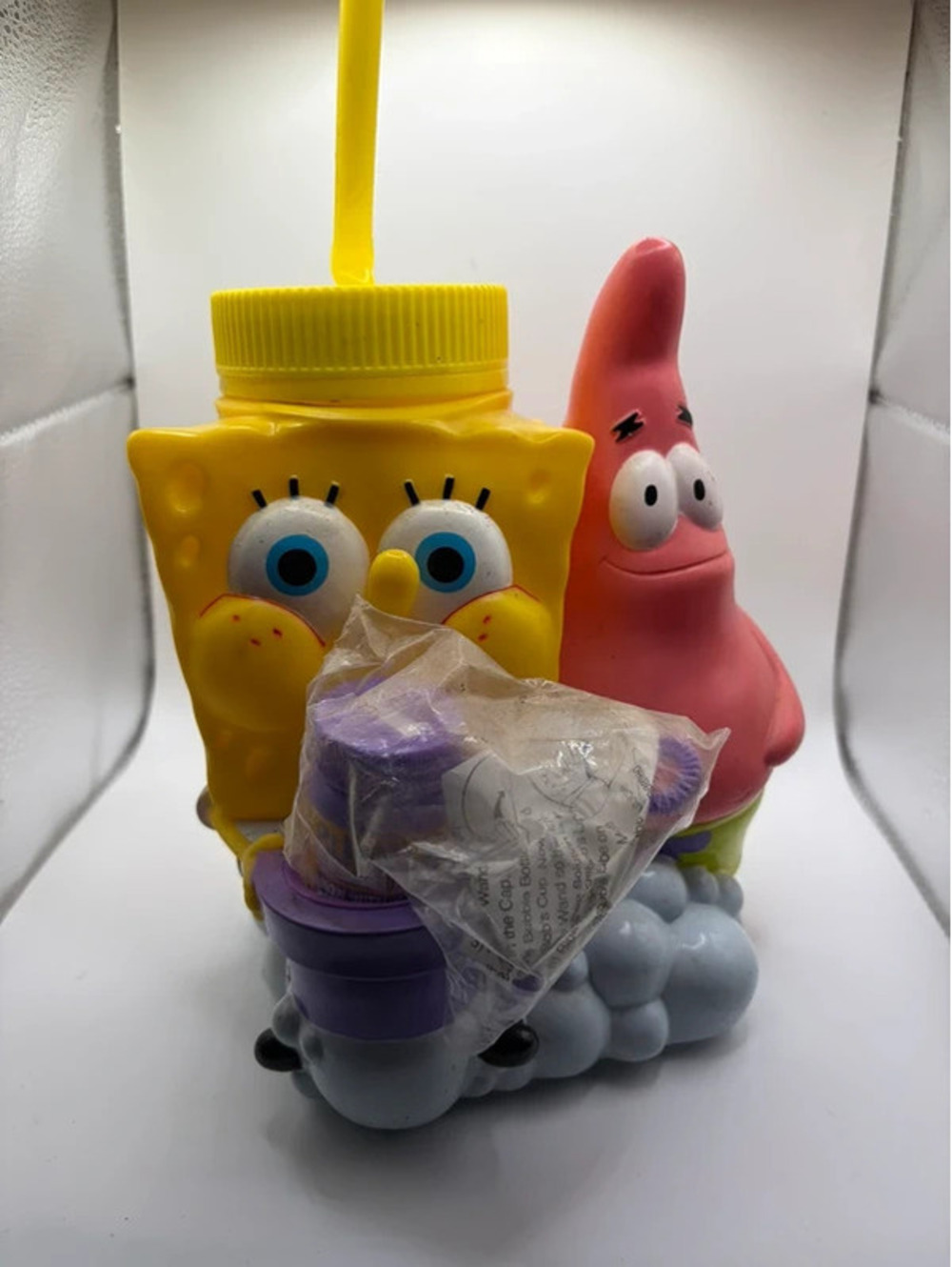EUC Vintage 2003 SpongeBob SquarePants Patrick Star Viacom Souvenir Drink Cup